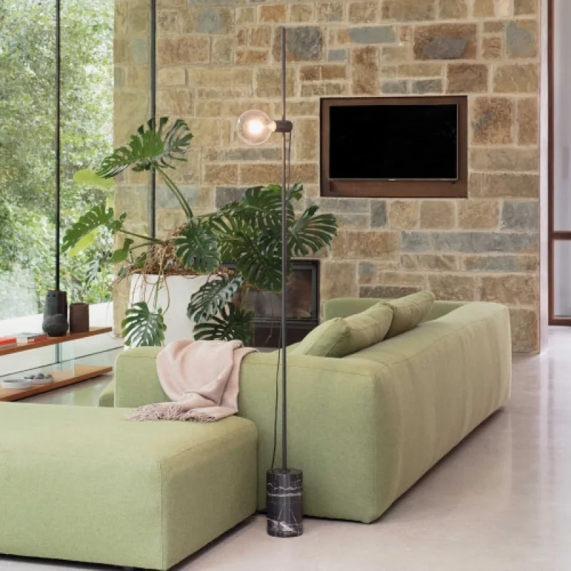 Floor Lamps Eva PT1 BLACK 295213 – Ideal Lux floor lamp in black, 1X60W, IP:20