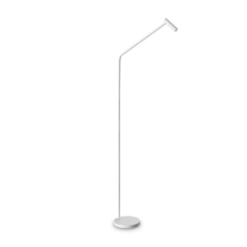 Floor Lamps Easy PT WHITE 295473 – Ideal Lux LED floor lamp in white, 3,5W, 3000K, IP20