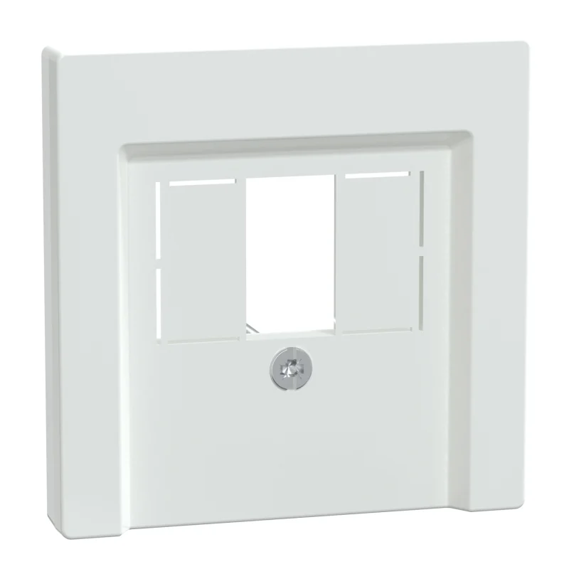 Лицев панел за розетка USB/аудио цвят Активно бяло System M - SCHNEIDER ELECTRIC Merten System M 296025