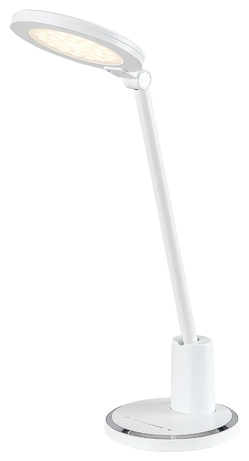 Table Lamps Tekla – LED table lamp in white, Ø150mm, 10W, 3000-6000K, dimmable