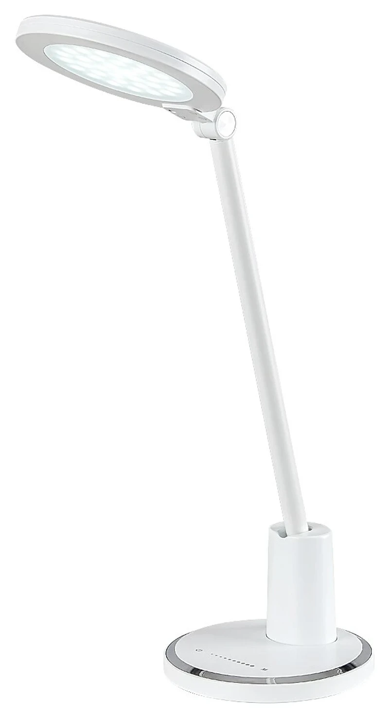 Tekla – LED table lamp in white, Ø150mm, 10W, 3000-6000K, dimmable