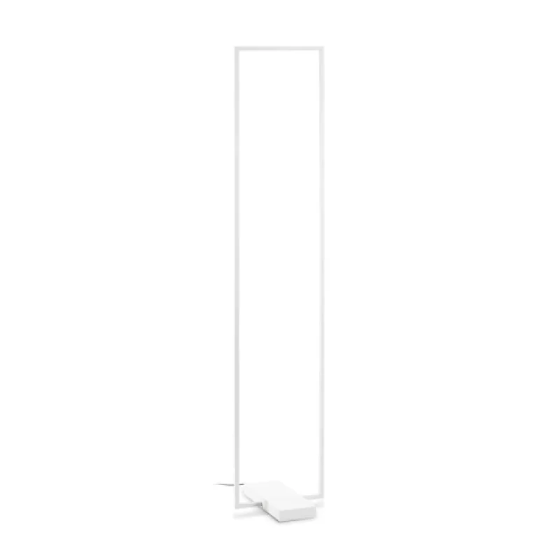 Floor Lamps Frame PT WHITE 299624 – Ideal Lux LED floor lamp in white, 30W, 3000K, IP20