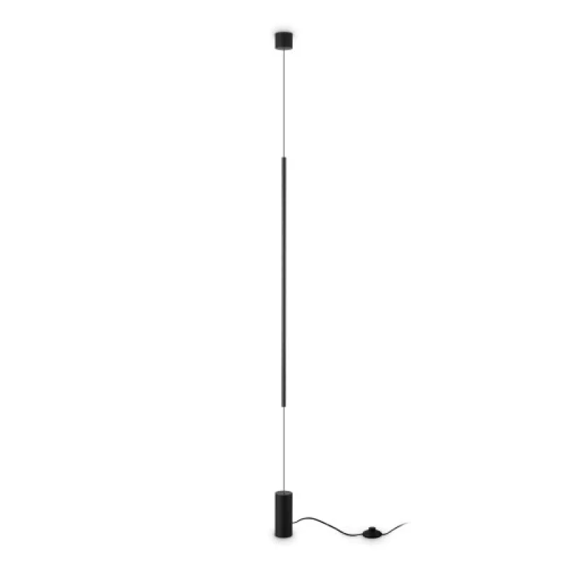 Filo AP BLACK 301068 – Ideal Lux LED floor lamp in black, 15W, 3000K, IP:20