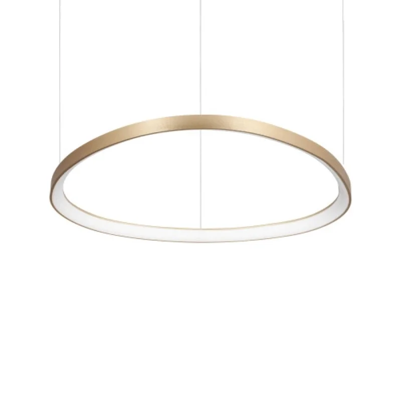 LED пендели и полилеи Gemini SP D081 DALI/PUSH BR 304731 – Ideal Lux LED пендел в месинг, 55W, 3000K, IP:20