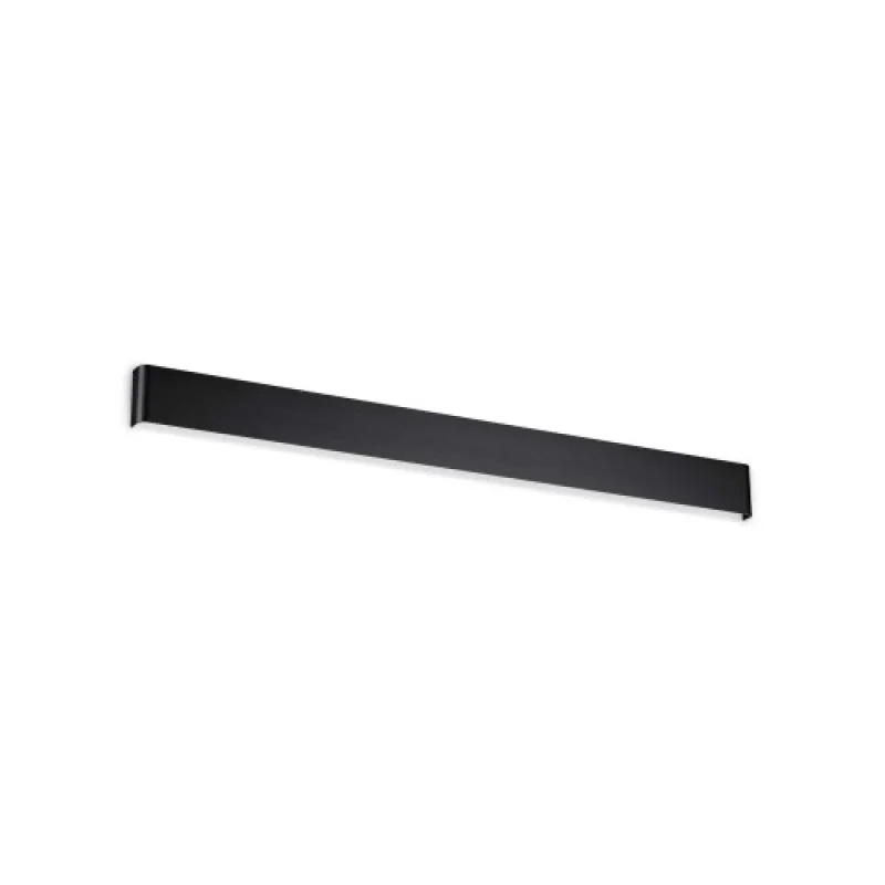 Wall Lights Delta AP D110 4000K BLACK 307060 – Ideal Lux LED wall light in black, 37W, 4000K, IP:20