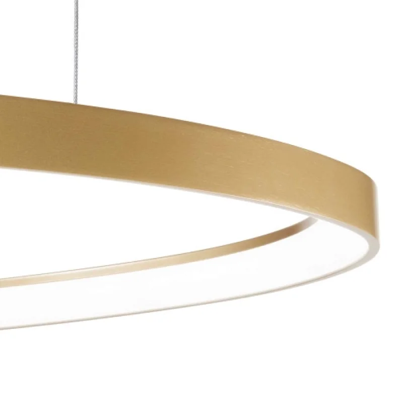 Gemini SP D105 BRASS 307701 – Ideal Lux LED пендел в месинг, 80W, 3000K, IP:20