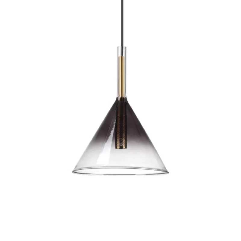 Пендели Empire SP1 CONO 309798 – Ideal Lux пендел в златист, 1X28W, IP20