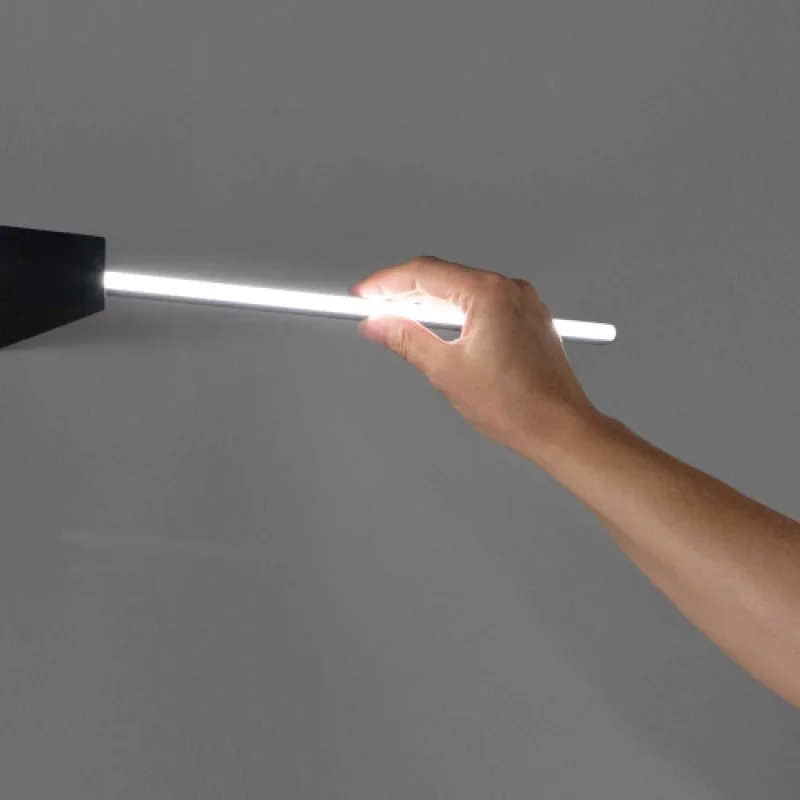 Theo AP D115 BLACK 311784 – Ideal Lux LED wall light in black, 20,5W, 3000K, IP20