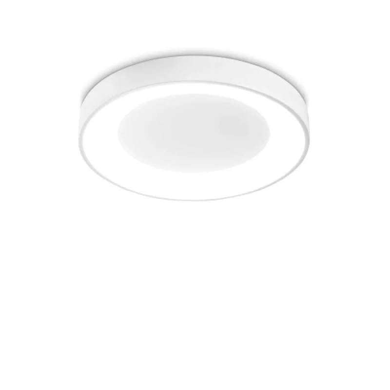 LED Ceiling Lights Planet PL D40 WHITE 312347 – Ideal Lux LED ceiling light in white matt., 22W, 3000K, IP:20