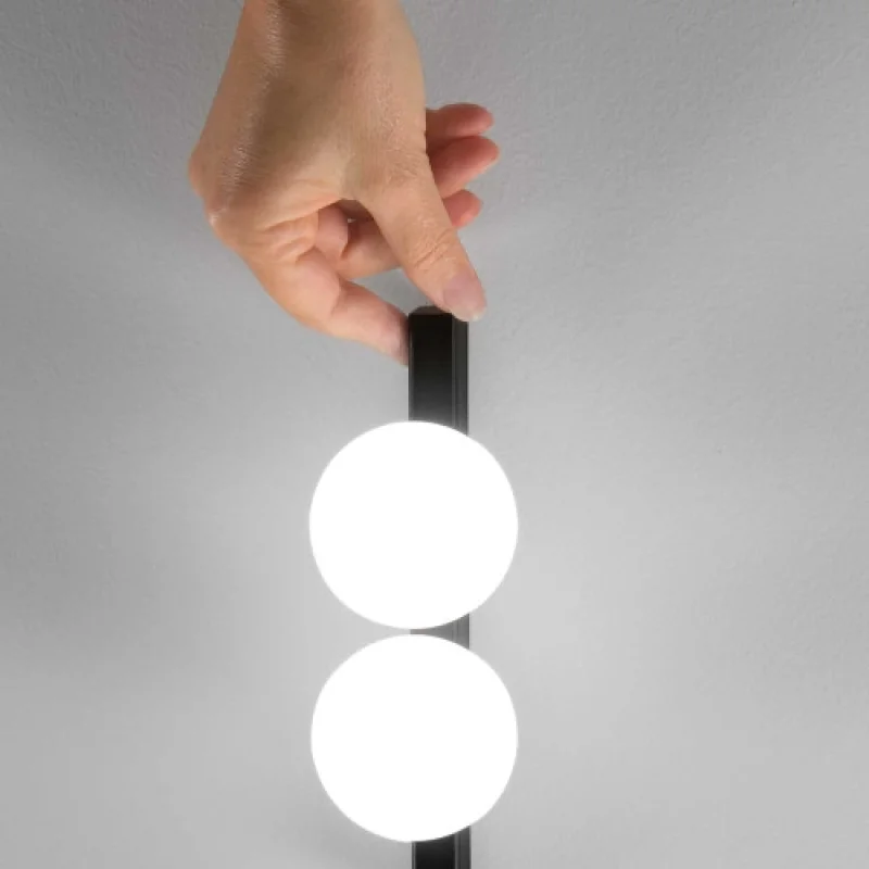 Ping PONG PT4 BLACK 313313 – Ideal Lux LED лампион в черен, 12W, 3000K, IP:20