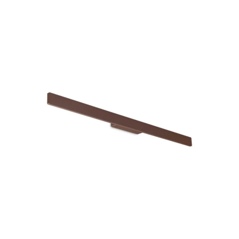 Outdoor Wall Lights Linea AP D104 COFFEE 313481 – Ideal Lux LED facade wall light in coffee, 20W, 3000K, IP:54