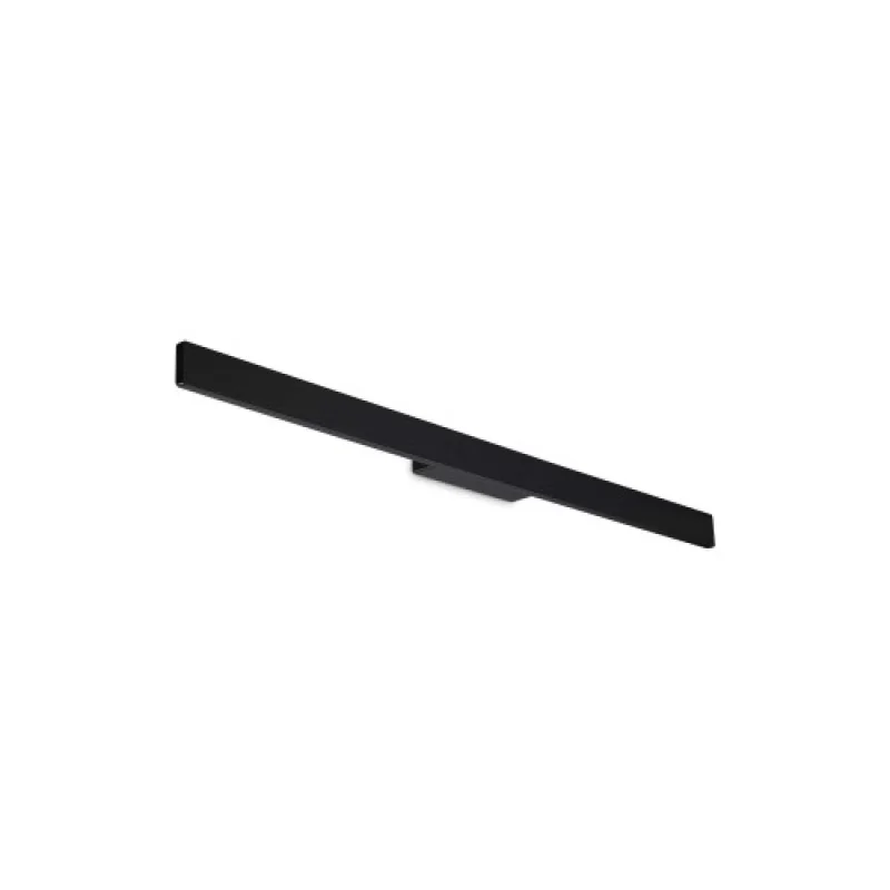 Външно стенно осветление Linea AP D104 BLACK 313498 – Ideal Lux LED фасаден аплик в черен, 20W, 3000K, IP:54