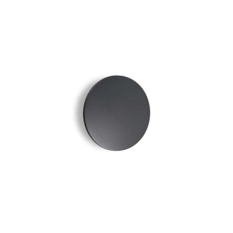 Outdoor Wall Lights Punto AP D24 ANTHRAC 313559 – Ideal Lux LED facade wall light in anthracite, 12W, 3000K, IP:54