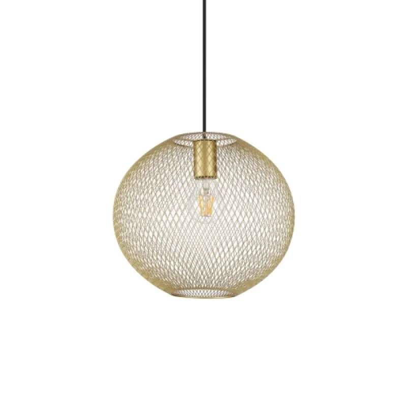 Pendant Lights Net SP1 D28 GOLD 313771 – Ideal Lux pendant in gold, 1X42W, IP20