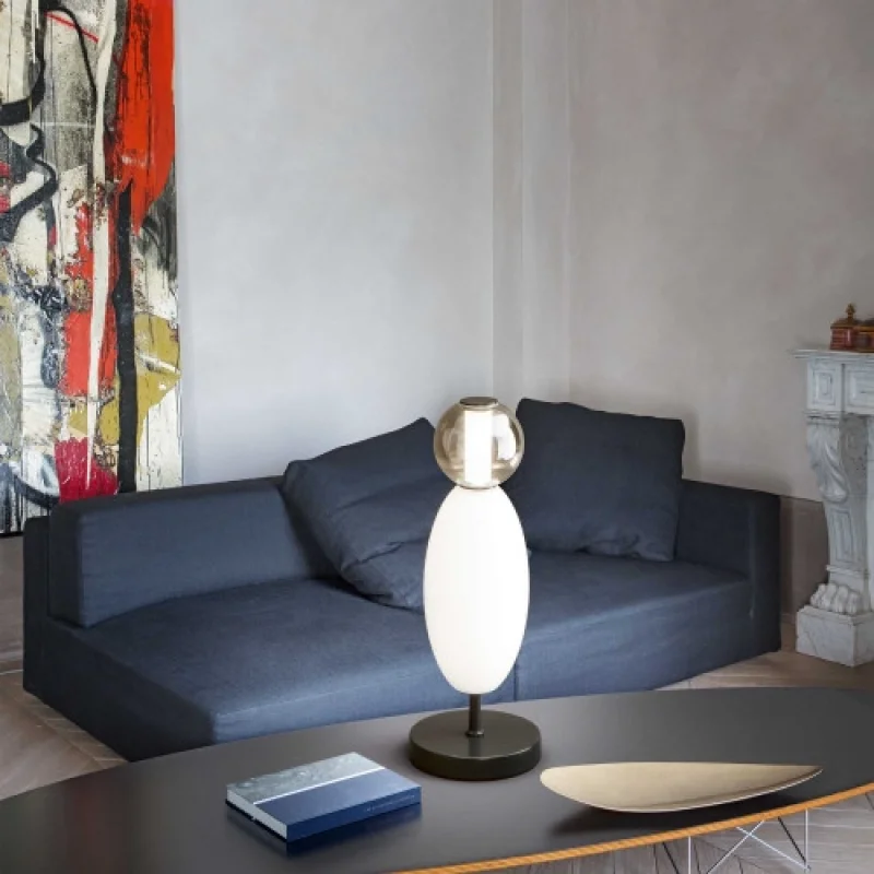 Настолни лампи Lumiere TL 314204 – Ideal Lux LED настолна лампа в черен мат., 18W, 3000K, IP:20