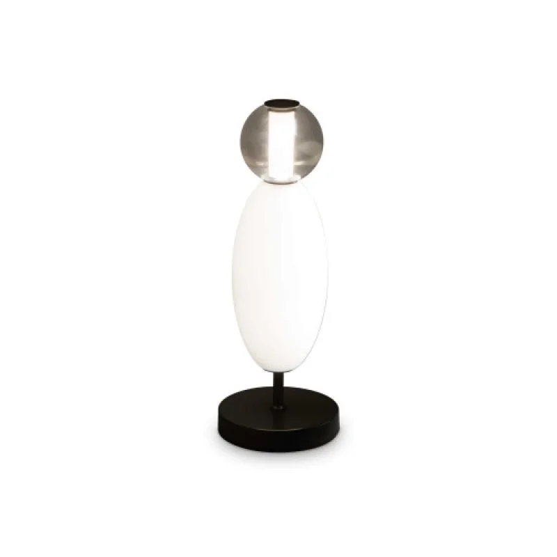 Lumiere TL 314204 – Ideal Lux LED настолна лампа в черен мат., 18W, 3000K, IP:20