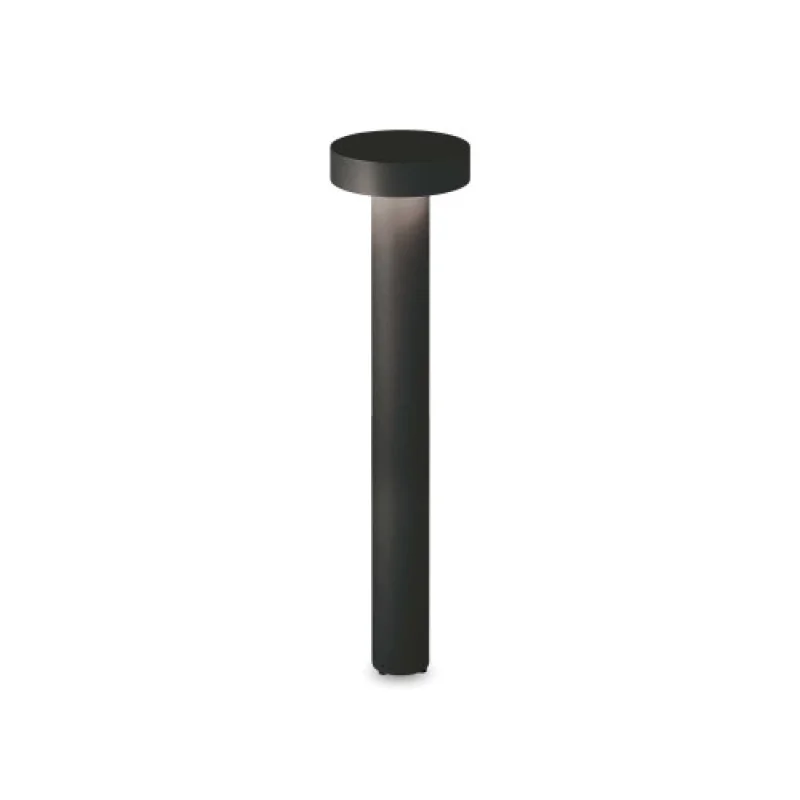Bollard Lights Tesla PT4 BIG BLACK 316055 – Ideal Lux garden bollard in black, 4x15W, IP44