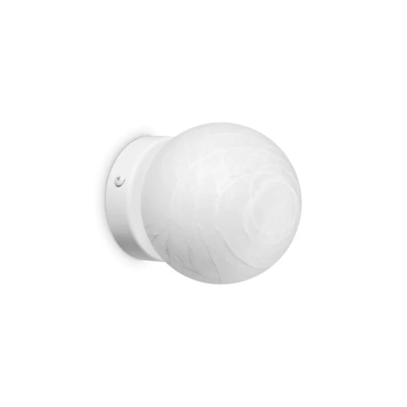 Carta AP1 D10 317090 – Ideal Lux аплик в бял, 1X15W, IP20