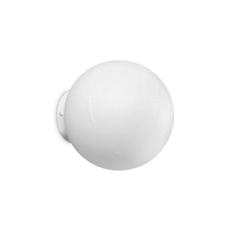 Стенно осветление (аплици) Carta AP1 D20 317106 – Ideal Lux аплик в бял, 1X25W, IP20
