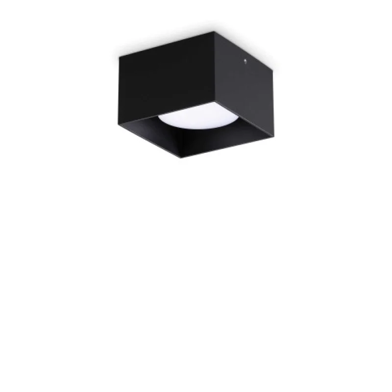 Луни за външен монтаж Spike PL1 SQUARE 317496 – Ideal Lux луна за външен монтаж в черен, 1X15W, IP20