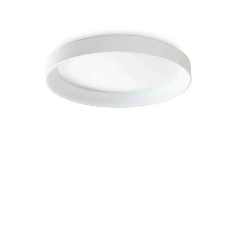 LED плафони Ziggy PL D80 WHITE 317908 – Ideal Lux LED плафон в бял, 62W, 3000K, IP:20