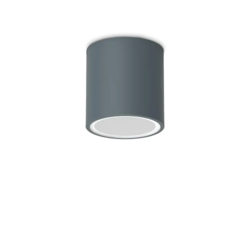 Луни за външен монтаж Techo PL 318110 – Ideal Lux фасадна луна за външен монтаж в антрацит, 1X20W, IP54