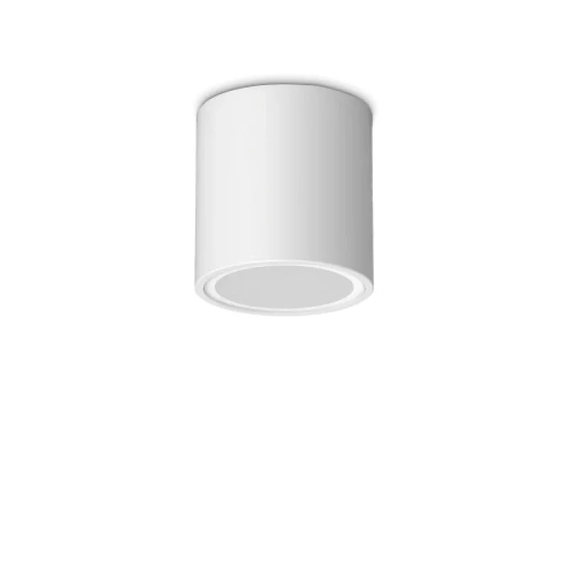 Луни за външен монтаж Techo PL 318127 – Ideal Lux фасадна луна за външен монтаж в бял, 1X20W, IP54