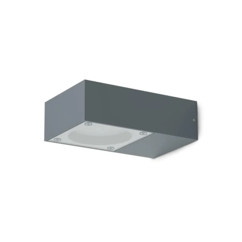 Sirio AP1 ANTHRACITE 318202 – Ideal Lux фасаден аплик в антрацит, 1X9W, IP:65