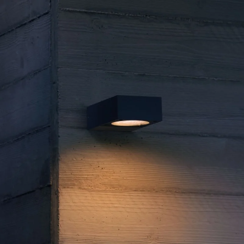 Sirio AP1 BLACK 318219 – Ideal Lux фасаден аплик в черен, 1X9W, IP:65