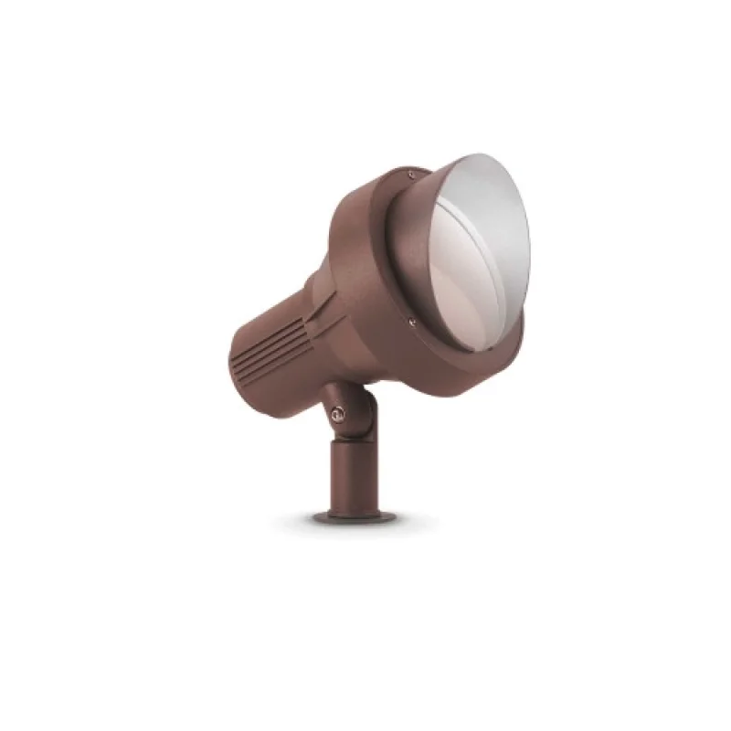 Floodlights Terra PR1 Big Coff 321622 – Ideal Lux garden floodlight in brown, 1x42W, IP65