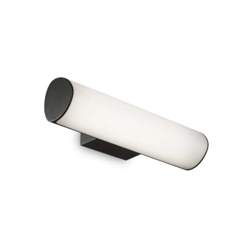 Външно стенно осветление Etere AP1 3000K BLAC 322193 – Ideal Lux LED фасаден аплик в черен, IP44