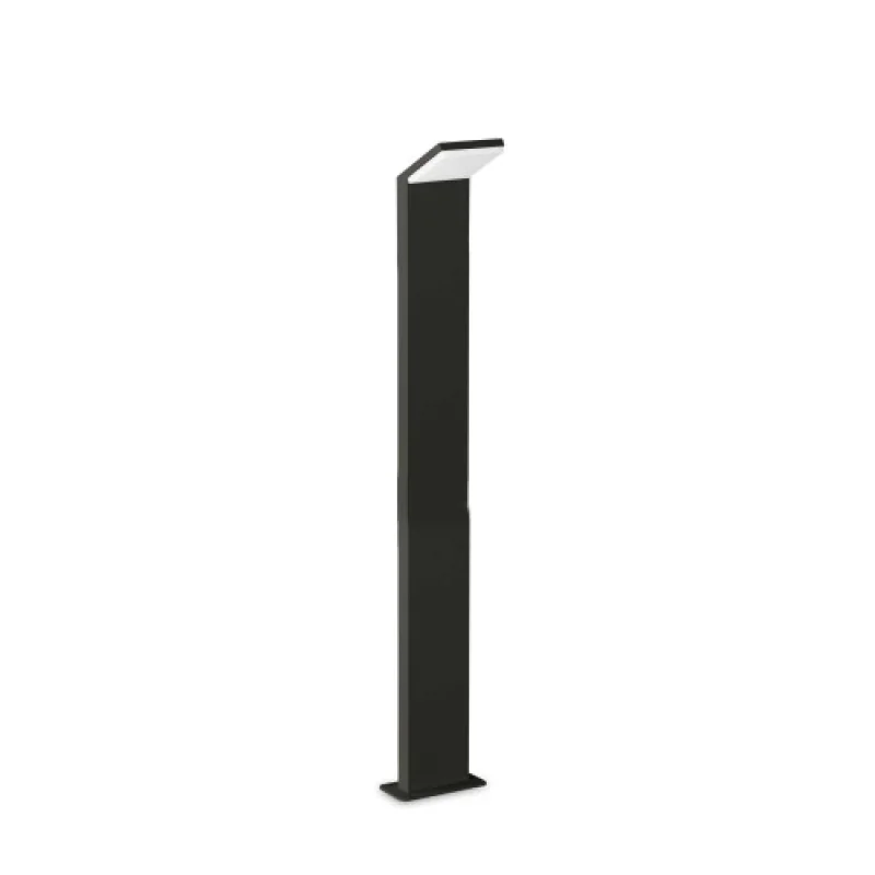 Външни стоящи лампи Style PT H100 BLAC 322216 – Ideal Lux LED градински стълб в черен, IP54