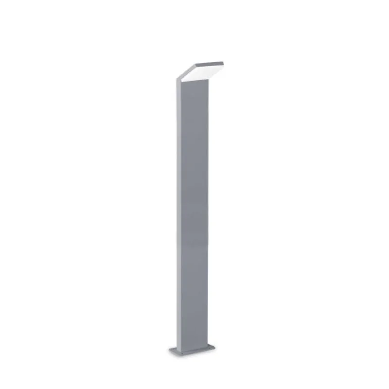 Bollard Lights Style PT H100 GREY 322384 – Ideal Lux LED garden bollard in grey, IP54