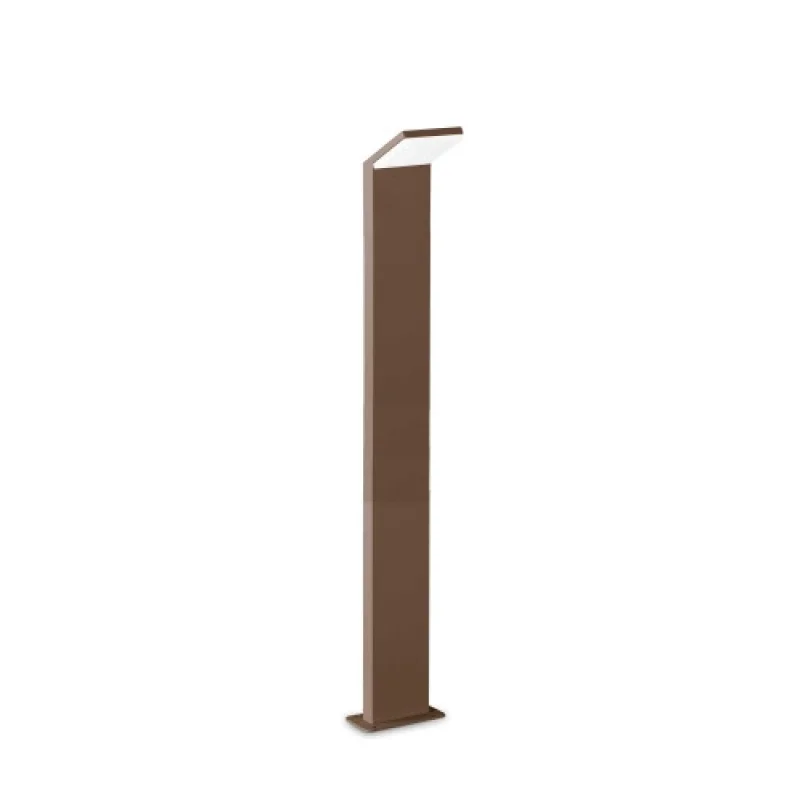 Външни стоящи лампи Style PT H100 COFF 322438 – Ideal Lux LED градински стълб в кафе, IP54