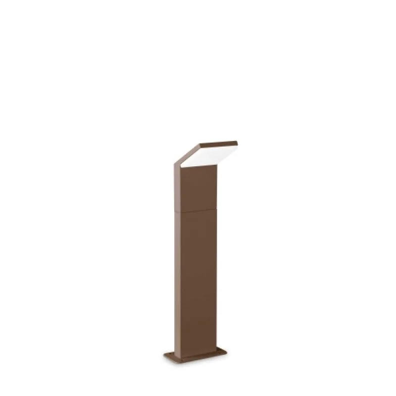 Bollard Lights Style PT H050 COFF 322568 – Ideal Lux LED garden bollard in coffee, IP54