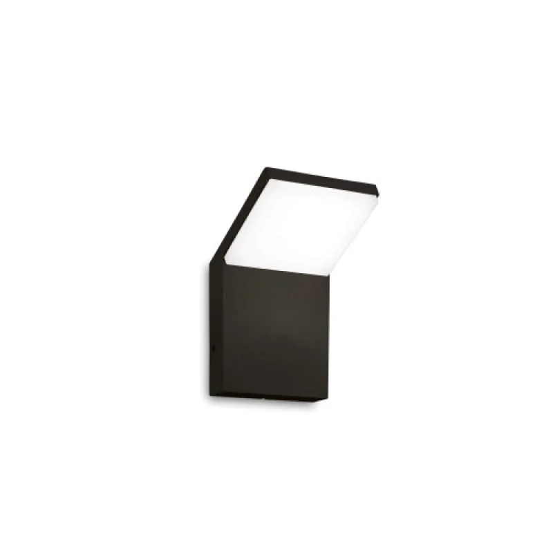 Outdoor Wall Lights Style AP BLACK 4000K 322629 – Ideal Lux LED facade wall light in black, IP54