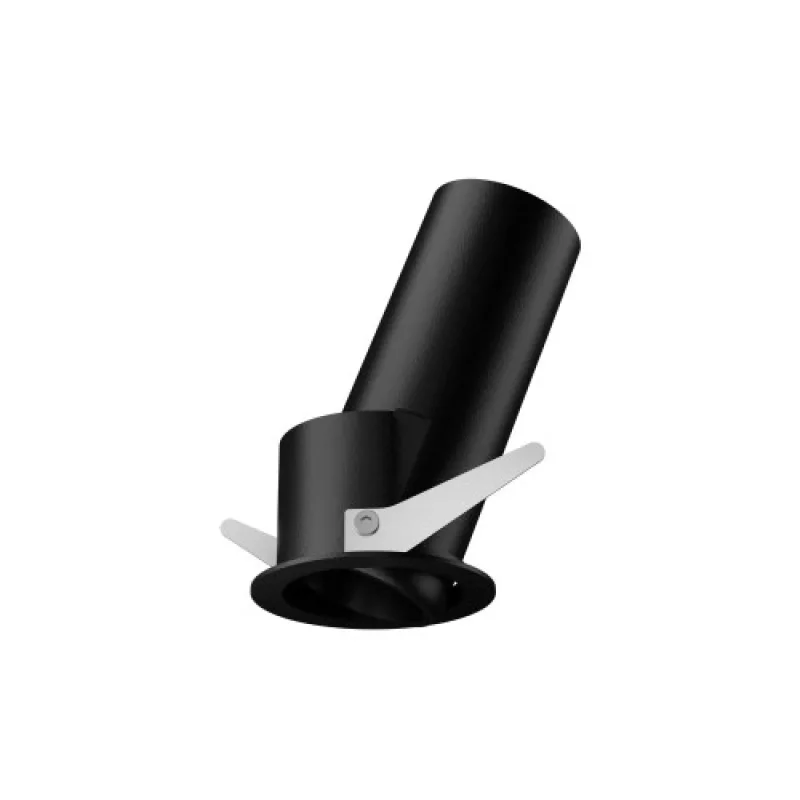 Quark FI 12W ADJ 323008 – Ideal Lux LED луна за вграждане в черен, 12W, 3000K, IP20