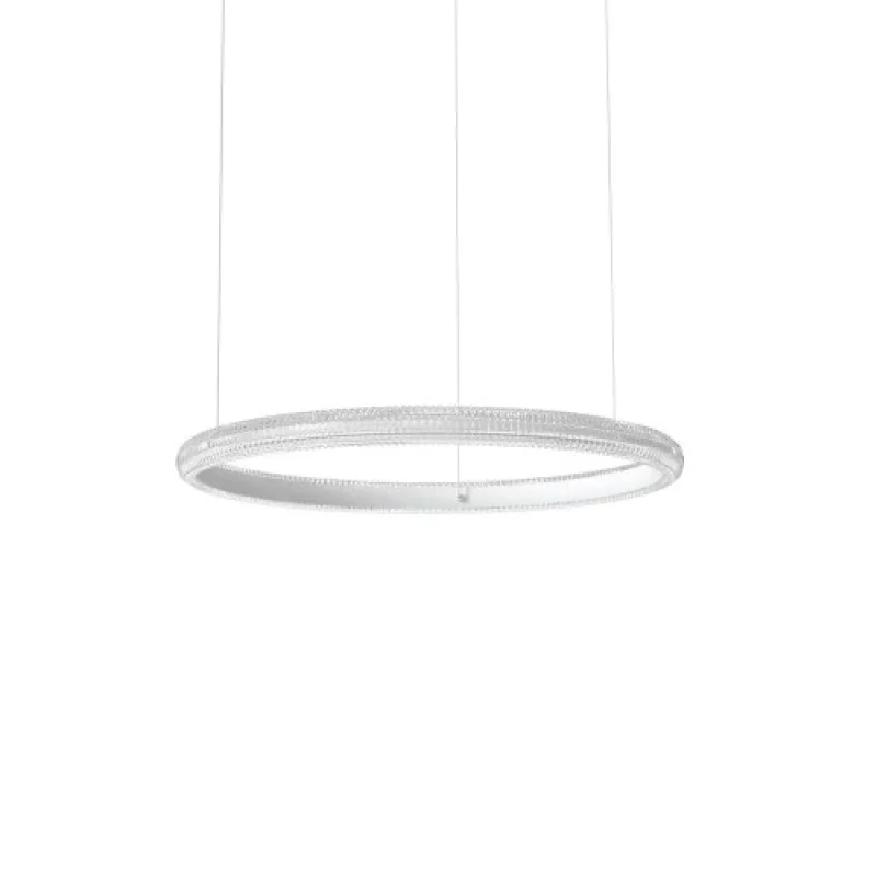 LED Pendants & Chandeliers Miracle SP D60 325828 – Ideal Lux LED pendant in white matt, 37W, 3000K, IP20
