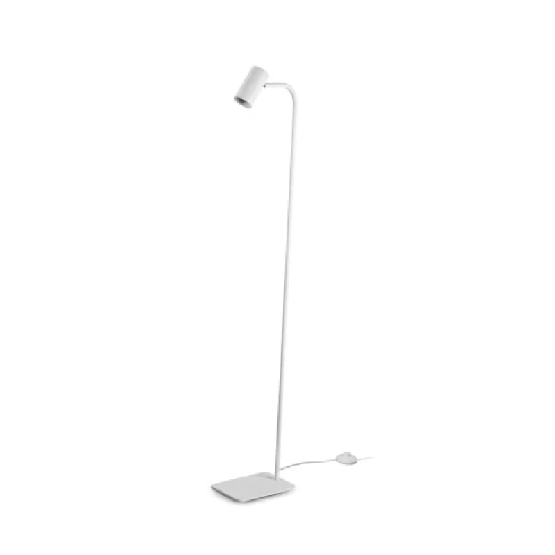 Floor Lamps Ginger PT1 WHITE 326665 – Ideal Lux floor lamp in white, 1x28W, IP20
