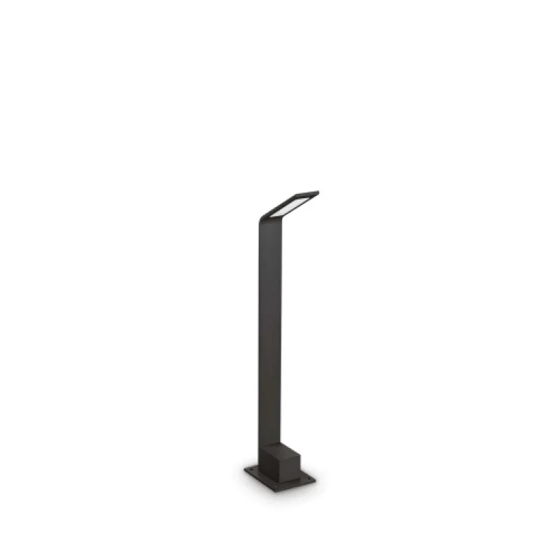 Bollard Lights Agos PT SMALL 3000 326696 – Ideal Lux LED garden bollard in black, 6,5W, 3000K, IP54