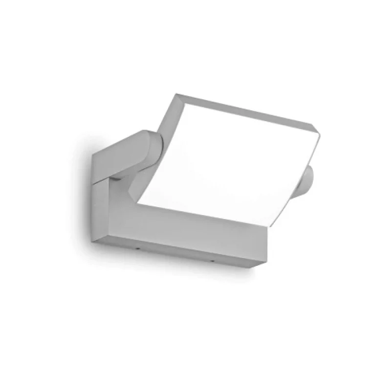 Прожектори Swipe AP GREY 326863 – Ideal Lux LED фасаден прожектор в сив, 20,5W, 3000K, IP:54