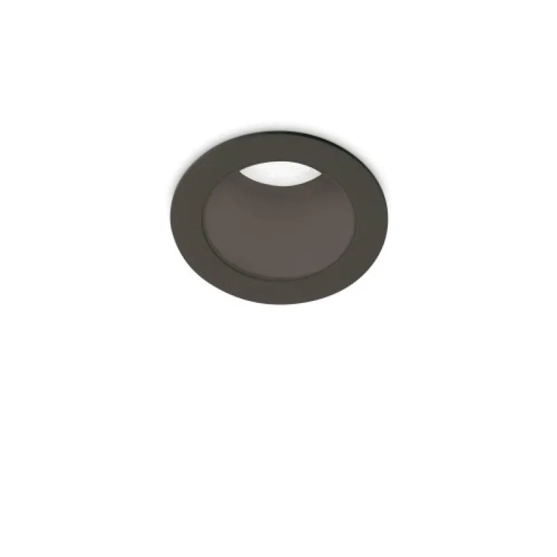 Луни за вграждане Quark FI 5.0W 30 327495 – Ideal Lux LED луна за вграждане в черен, 5W, 3000K, IP20