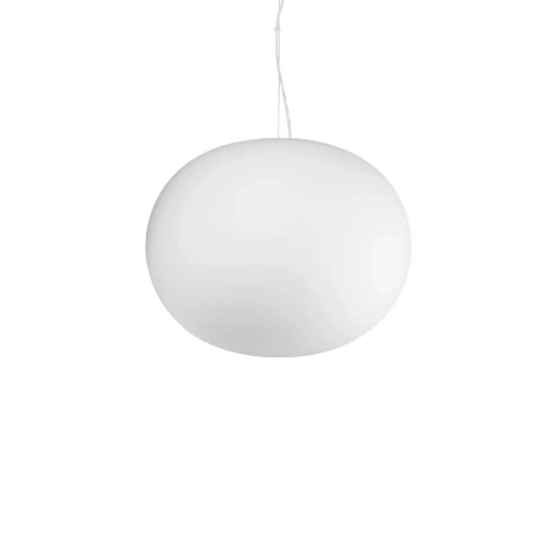 Cotton SP1 D40 327884 – Ideal Lux пендел в бял, 1X42W, IP20
