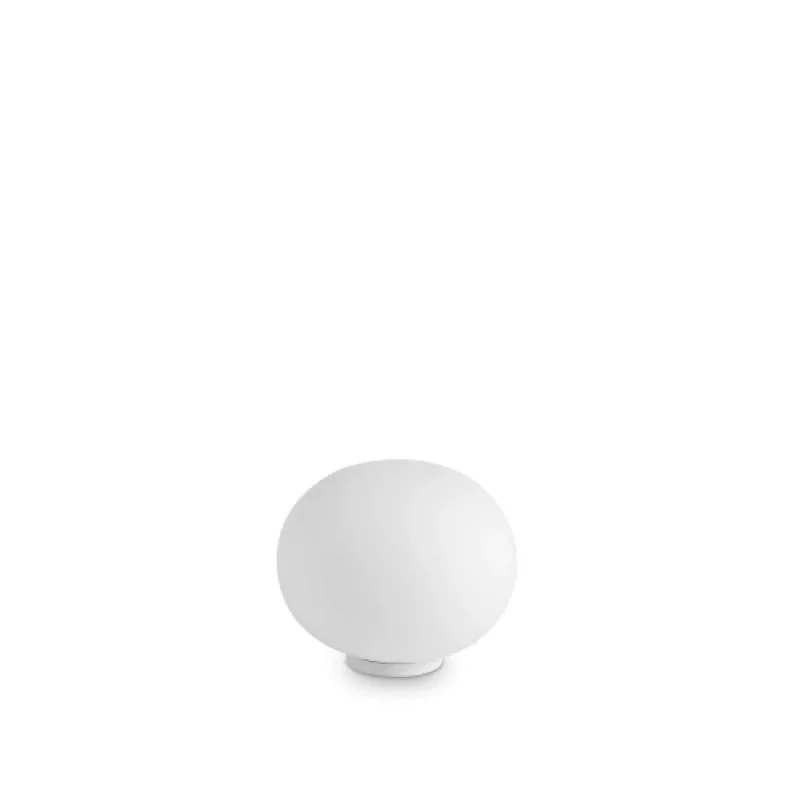 Table Lamps Smarties TL1 D30 327907 – Ideal Lux table lamp in white, 1X42W, IP20