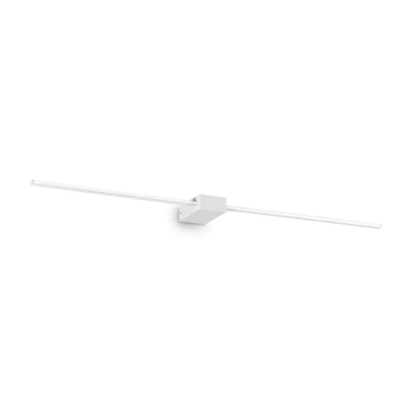 Wall Lights Theo AP D115 WHITE 327945 – Ideal Lux LED wall light in white, 20,5W, 3000K, IP20