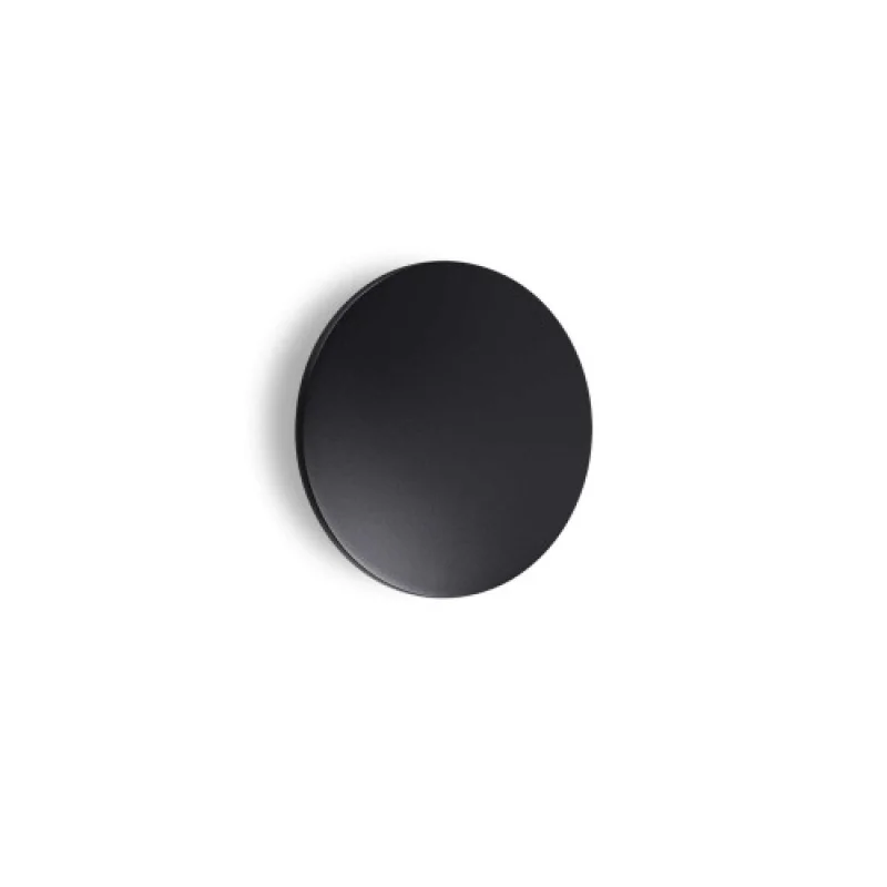 Външно стенно осветление Punto AP D30 BLACK 328577 – Ideal Lux LED фасаден аплик в черен, 16W, 3000K, IP:54
