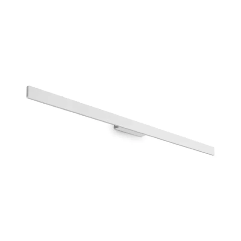 Outdoor Wall Lights Linea AP D144 WHITE 328584 – Ideal Lux LED facade wall light in white, 23W, 3000K, IP:54