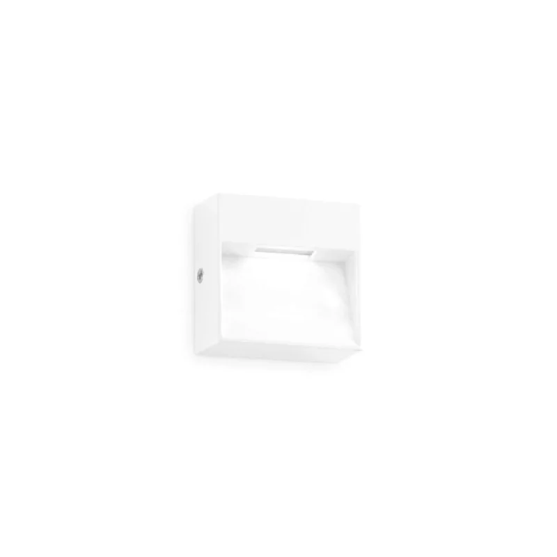 Луни за външен монтаж Dedr 328638 – Ideal Lux LED фасадна луна за външен монтаж в бял, 1,5W, 3000K, IP65