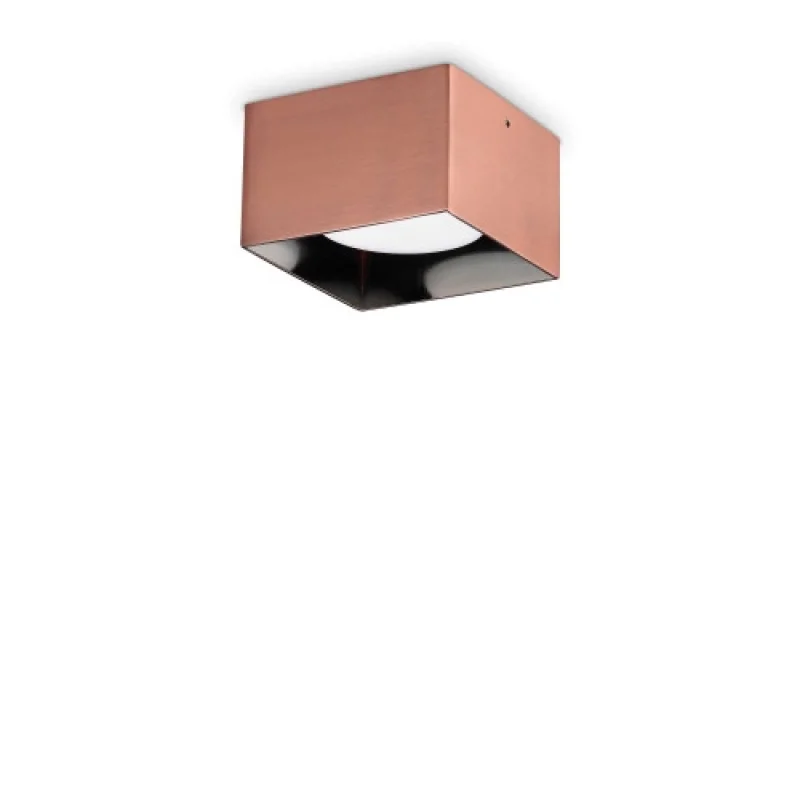 Луни за външен монтаж Spike PL1 SQUARE 328812 – Ideal Lux луна за външен монтаж в мед, 1X15W, IP20