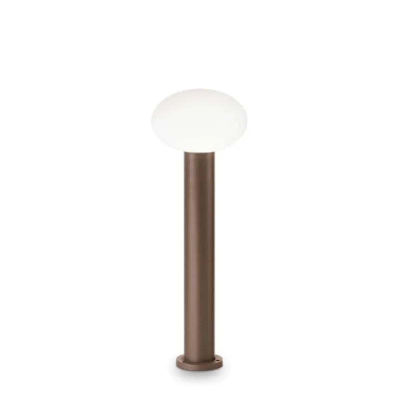 Bollard Lights +145068 CLIO PT1 BROWN 328829 – Ideal Lux garden bollard in coffee, 1x42W, IP44